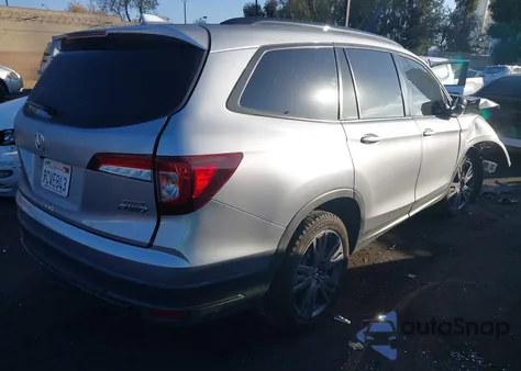 2022 Honda Pilot Awd Sport из США, поврежденный, VIN 5FNYF6H37NB071689